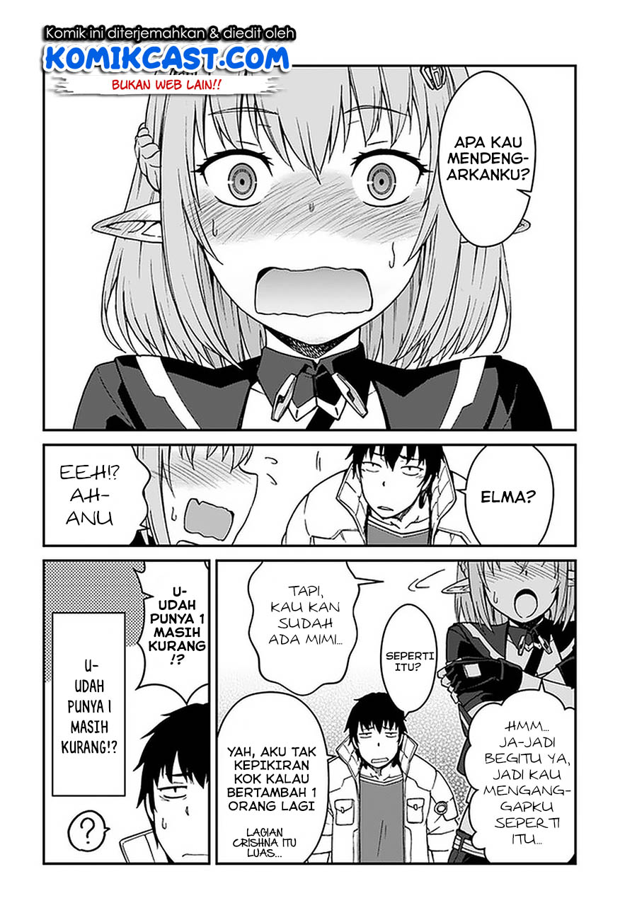 Mezametara Saikyou Soubi to Uchuusen-mochi datta no de Chapter 08.1 Bahasa Indonesia